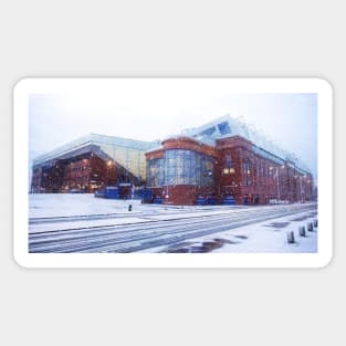 Wintery Stadium Sticker